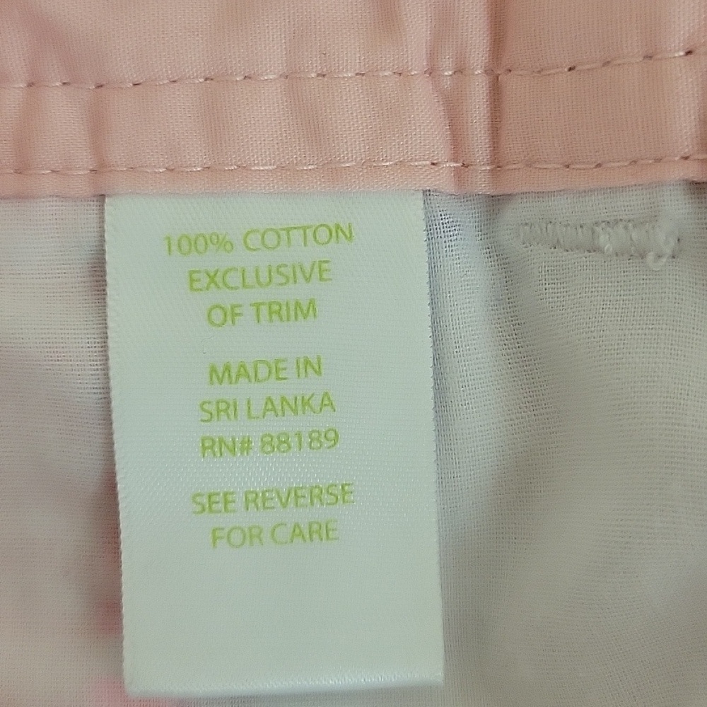 Lilly Pulitzer Pink Gingham Buttercup Shorts Sz 2. Cotton cottagecore summer - Picture 5 of 6